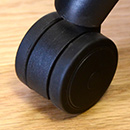 twin wheel furniture casters