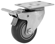 Light/Medium Stainless Steel Casters