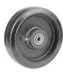 Moldon Rubber Cast Iron Wheel