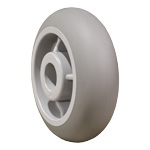 Thermoplastic Rubber on Polyolefin Wheel